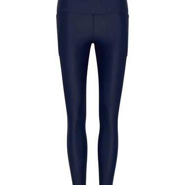 Women's High Waisted UPF 50+ Side Pocket Legging | Blue - Lumar Active