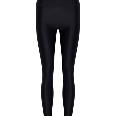 Women's High Waisted UPF 50+ Surf Legging | Black - Lumar Active