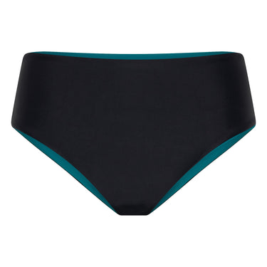 Women's Hipster Bikini Bottom UPF 50+ | Black - Lumar Active