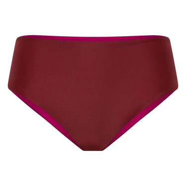 Women's Hipster Bikini Bottom UPF 50+ | Wine - Lumar Active