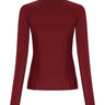 Women's Long Sleeve UPF 50+ Rashguard | Wine - Lumar Active