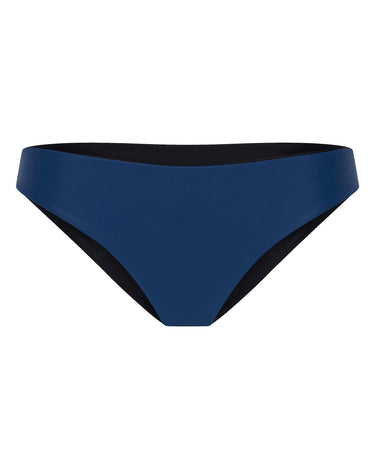 Women's Reversible UPF 50+ Cheeky Bikini Bottom | Blue - Lumar Active