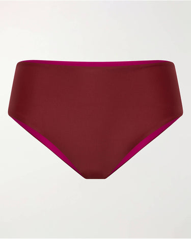 Lumar Active - Women's Hipster Bikini Bottom UPF 50+ | Wine