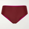 Lumar Active - Women's Hipster Bikini Bottom UPF 50+ | Wine