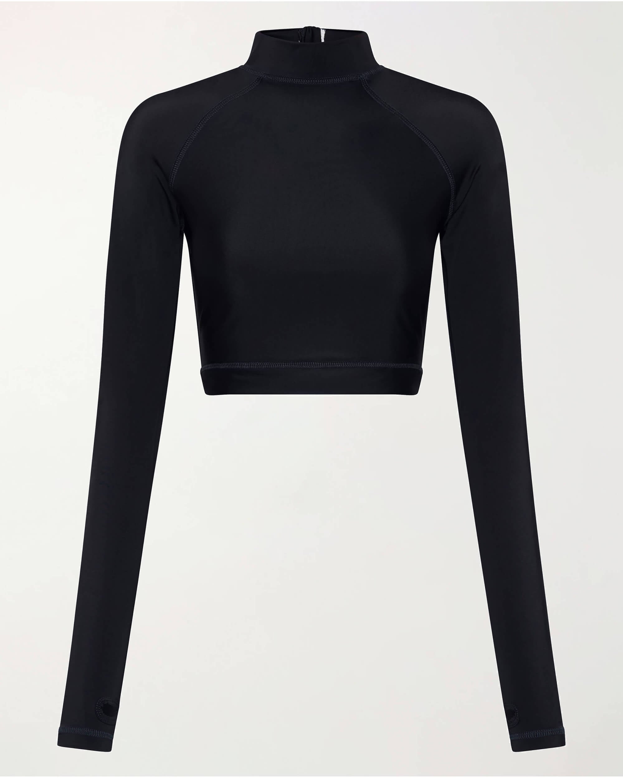 Long Sleeve Crop Rashguard – Lumar Active