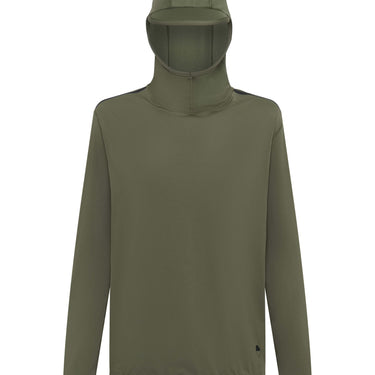 Lumar Active - Men's Long Sleeve UPF 50+ Hooded Rashguard | Army Green