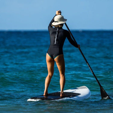 Lumar Active - Women's UPF 50+ One Piece Surf & Swimwear | Black